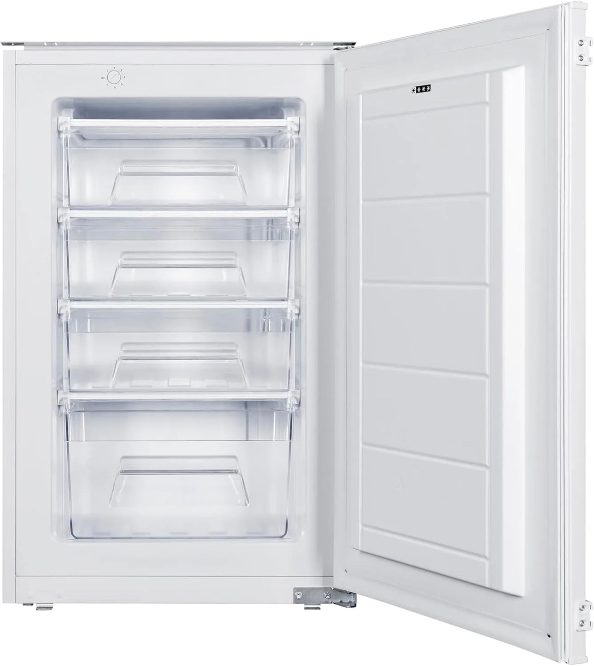 respekta GS88-11/77 GS88, Minifrysere, Respekt for en bygning i fryser 88 cm - 11 / 77 L kapacitet / udskifteligt, Hvid, 88 cm, 77 L, 39 dB