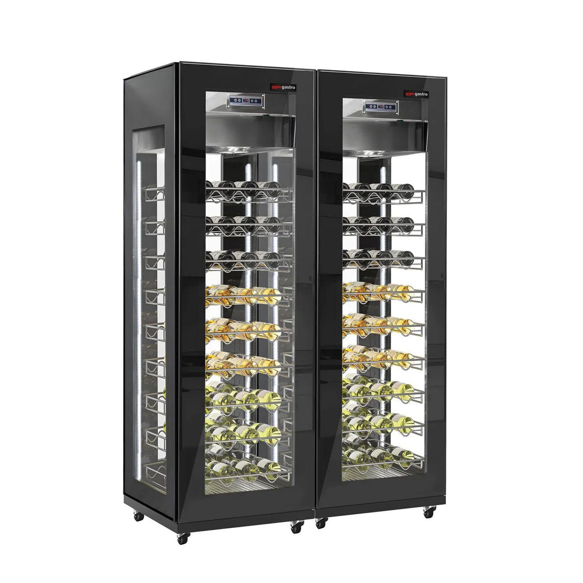 GGM Gastro, Barkøleskabe, Sort, 800 l, 162 v, 1, 312 mm, 653 mm