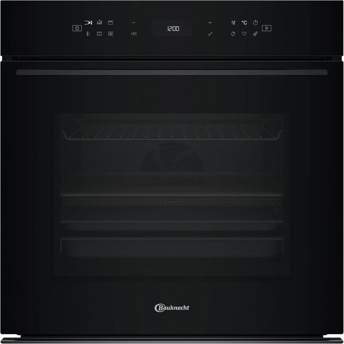 Bauknecht BBI78HT1SK, Ovne, ovn Sort glas, Sort / sølv, 73 l