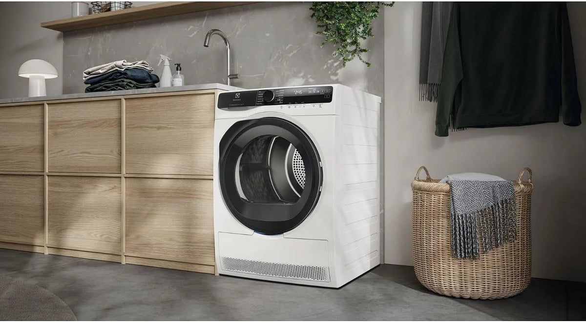 Electrolux EW7H59GY, Varmepumpetørretumblere, 9KG. ASCIUGATRICE 9KG, Hvid, 9KG, 59G, 194 kW, 636 mm