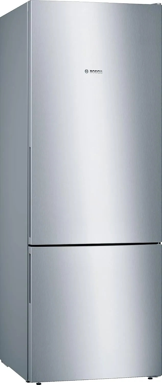 Bosch KGV58VLEAS, Køle-/fryseskabe, frisør-fryser kombination, farve: rustfrit stål, Sølv, 58V, 8V