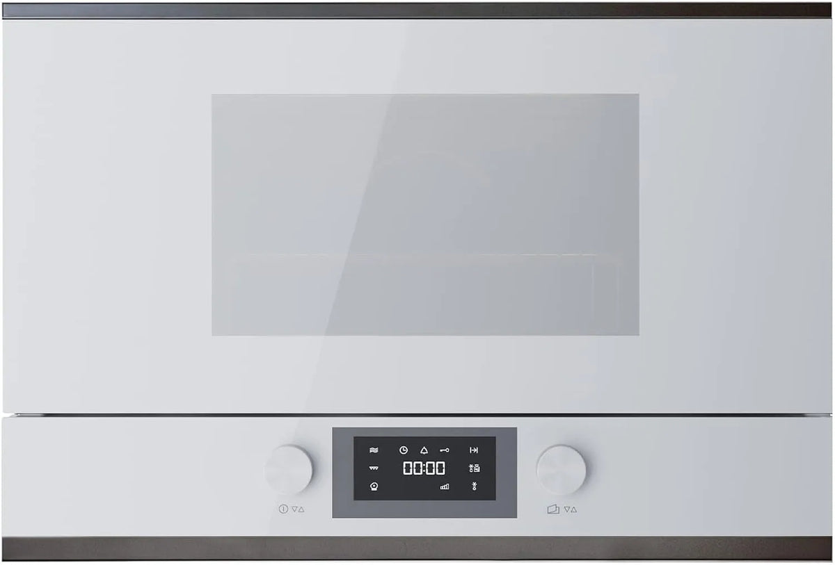 Küppersbusch K-Series.3 Series.3, Mikrobølgeovne med grill, MR 6330.0 W2 K- Bygge- i mikroovn Hvid / Sort Chrome, Hvid / sort, 6330.0 W, 850 W