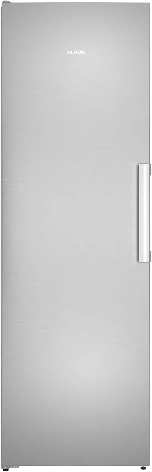 Siemens iQ300 KS36NVICG, Køleskabe, Freestanding XXL køleskab 186, 2 x 59, 5 cm, 402 L køling, Total noFrost, Sølv, 402 L