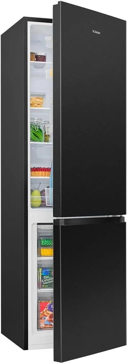 Bomann, Køle-/fryseskabe, ® køleskab med fryser, Hvid, 137 kW, 187 L, 4 g, 75 L