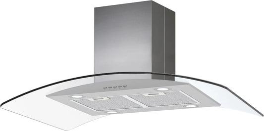 CATA, Frithængende emhætter, GLOCKE ISLA GAMMA 9010 X, Sort, 145 W
