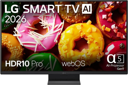 LG 27LB70006LA Gen9, TV'er, TV 27 inches (68 cm) Fuld HD LCD-tv (α5 4K AI processor, webOS 26, 120Hz), Sort, 27L, 70006L, 27 inch, 68 cm