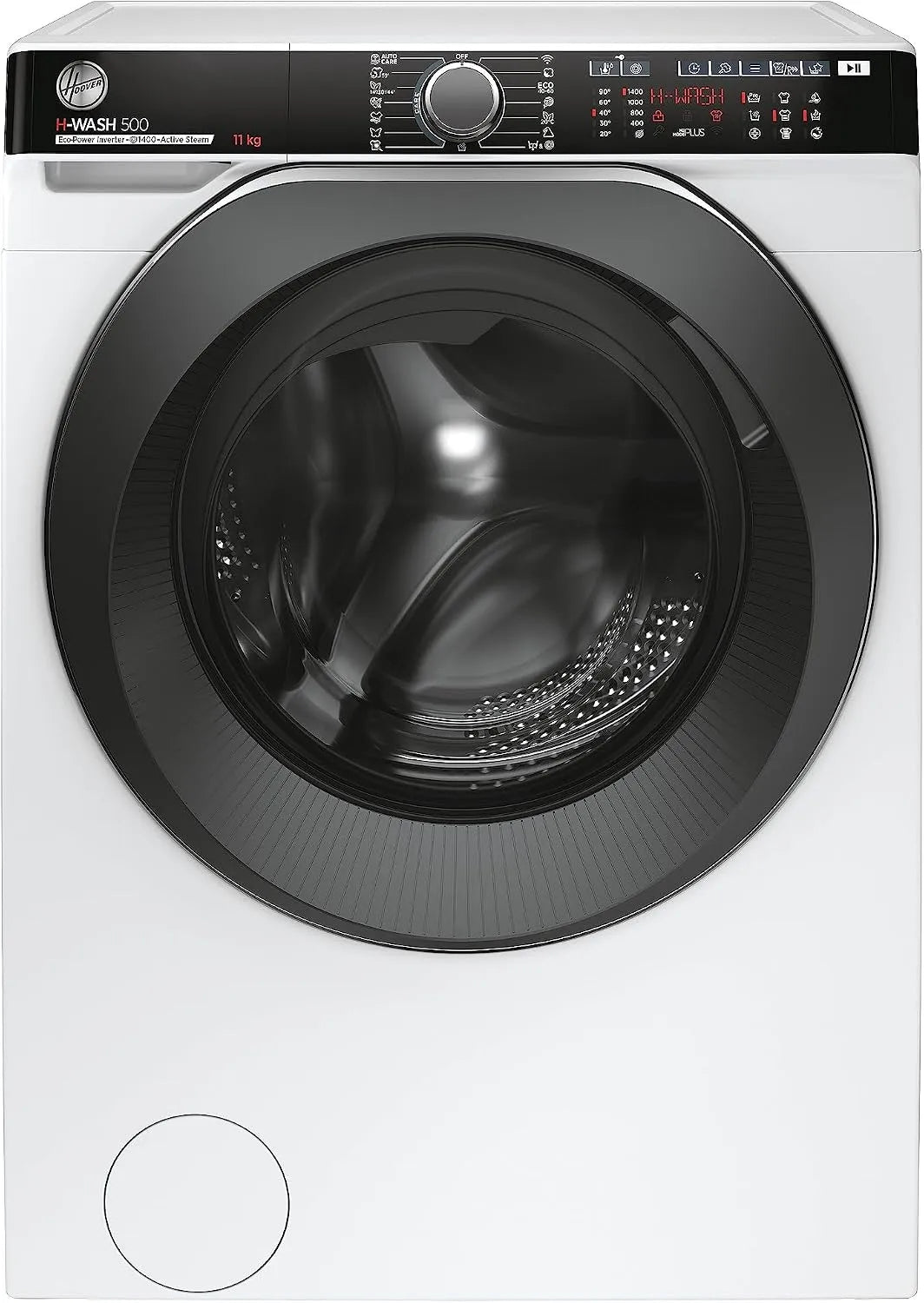 Hoover 411AMBC/1-S 411AMBC, Vaskemaskiner, H- WASH 500 HWP / 1- S vaskemaskine / Energieffektivitet klasse A / Fyld mængde, Hvid, 11 kg, 1400 rpm