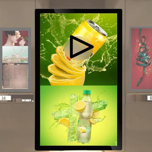 Generisch, Memoboards, Digital skiltning skærm, vægmontering, multitouch skærm til restauranter og, Sort, 47 cm, 54, 6 cm, 59, 9 cm, 68
