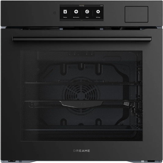 dreame OZ60, Ovne, drømmeri build- in ovn 60cm, 81L volumen, 95 intelligente opskrifter, Sort / sølv, 60cm, 81L, 6.86 '