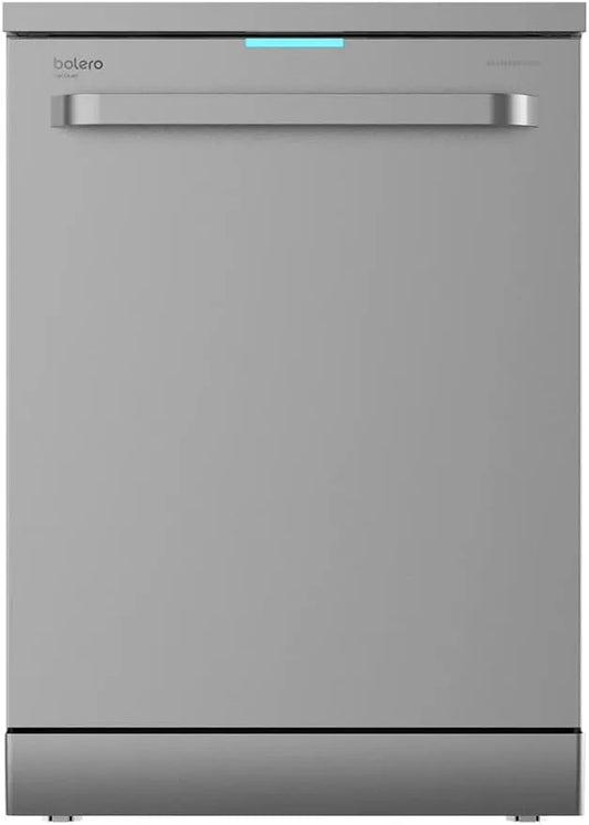 Cecotec, Opvaskemaskiner, 60 cm, opvaskemaskine uafhængig 60 cm Bolero Aguazero 6800 rustfrit stål. Lavt forbrug, Sølv, 42 dB
