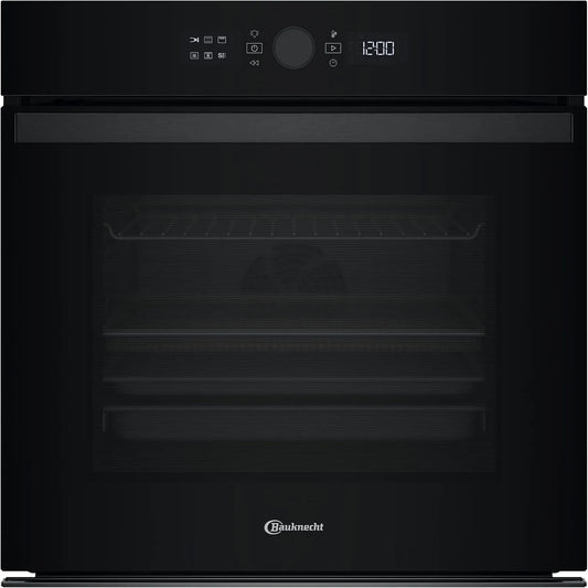 Bauknecht BBI4S8HM1SK, Ovne, bygning-i ovn, 60 cm, 73 l madlavning rum, varmluftsovn med 15 funktioner, AirFry, Sort / sølv, 73 l