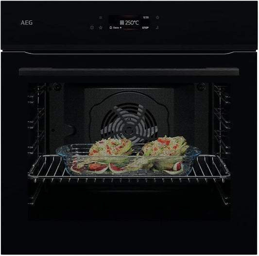 AEG NBE7P60SB, Ovne, MealAssist Pyrolyse Bagning Furace sort, Sort, 72 l, 40 W