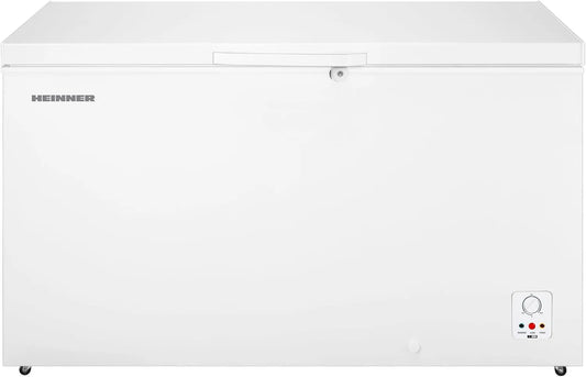HEINNER HCF-HS420E, Kummefrysere, ++ + + Side- by- Side Coolant Freezer - 420L Total Volume, No- Frost Teknologi, Hvid, 420L, 19kg, 40 dB