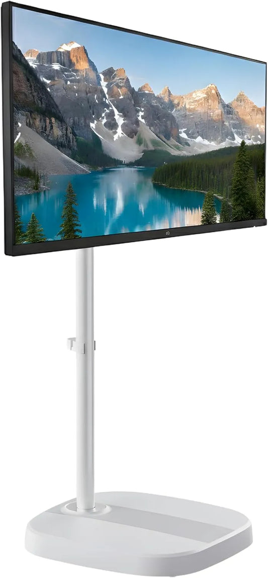 Spacetronik, Stativfødder, Rumstationk Mobile TV stand Rolling bar til 13- 35 tommer skærm & TV, Sort, 111 cm, 75 × 75, 100 × 100, 10 kg