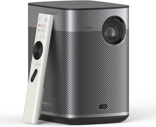 XGIMI 1080P, Projektorer, Halo + GTV Bærbart Bærbar, Google TV & Licensed Netflix, Sort, 59.454W, 2 x 5, 5W, 1G