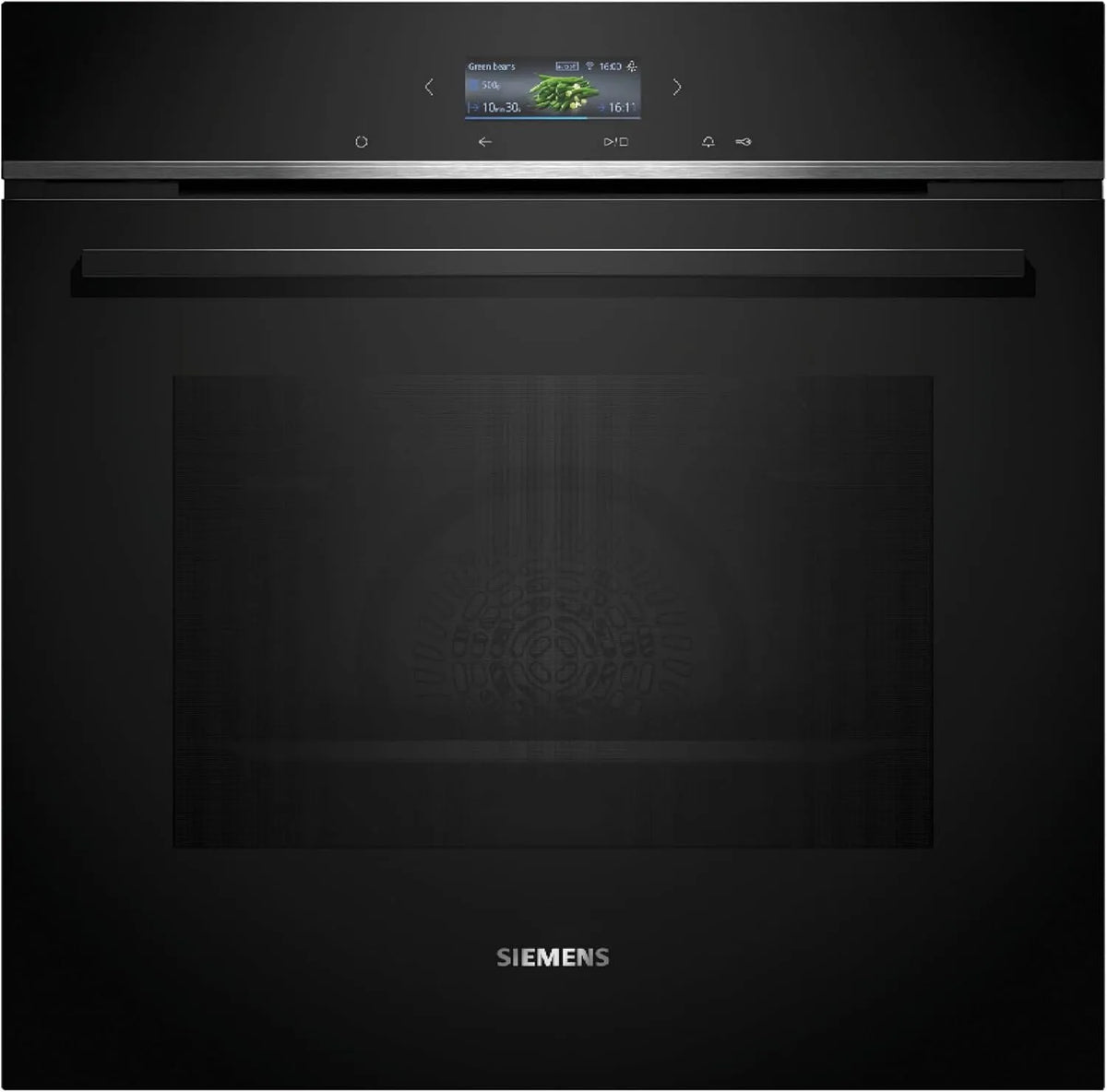 Siemens iQ700 HB772A1B1, Ovne, Smarter Bygning i Bagning Furnace 60 x 60 cm rustfrit stål, Sølv, 60 x 60 cm