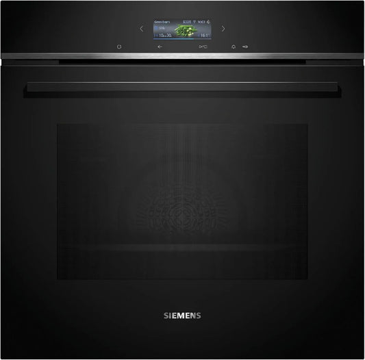 Siemens iQ700 HB772A1B1, Ovne, Smarter Bygning i Bagning Furnace 60 x 60 cm rustfrit stål, Sølv, 60 x 60 cm