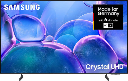 Samsung U7099F, TV'er, Crystal UHD 4K 43 tommer (108 cm) LED, optimeret til fodbold og spil, 4K, Sort, 108 cm, 2025 G, 900 g