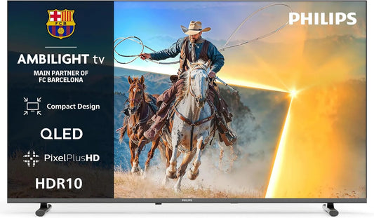 PHILIPS 40PQS6901/12 40PQS6901, TV'er, Ambilight TV / 12 40- tommer FHD QLED Smart TV, Sort, QLED