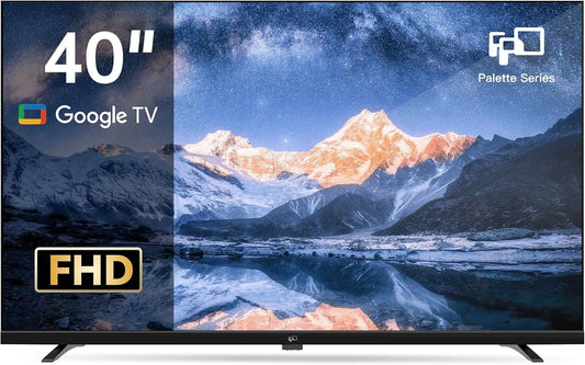 FPD CG40, Bærbare TV'er, 40 tommer TV, Full HD Smart TV med Google TV Dolby Audio ( ), Sort, Full HD, 10 l
