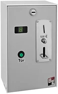 Beckmann EMS-57 50CENT, Mønttællere og sorteringsmaskiner, EMS- 57 MP TE Mønter maskine til 50 Cent Mønter, med dør åbning, tidsindstilling, Sort