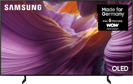 Samsung S85F Gen2, TV'er, OLED 4K 65 tommer (163 cm) UHD TV, NQ4 AI processor, 4K Opskalering, OLED HDR, Sort, OLED, 4K, 163 cm, 65 inch