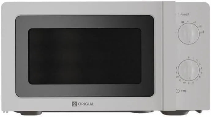 Origial, Solo-mikrobølgeovne, Infinityheat Essential W mikroovn, 20 l, 700 W, hvid, 6 effektniveauer, optøning
