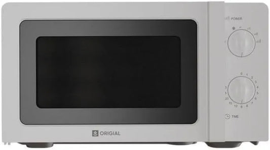 Origial, Solo-mikrobølgeovne, Infinityheat Essential W mikroovn, 20 l, 700 W, hvid, 6 effektniveauer, optøning