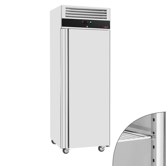 GGM Gastro, Køleskabe, Freezer ECO 400 L, Hvid, 400 L, 680 mm, 710 mm, 2.010 mm