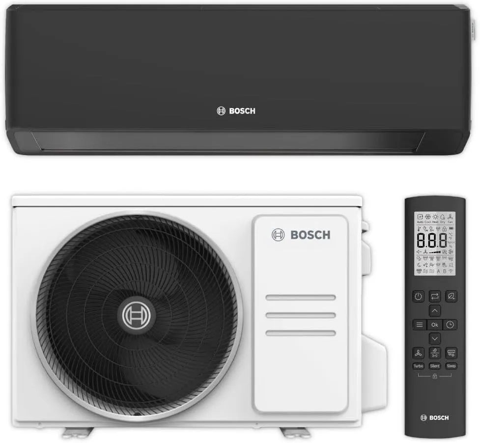Bosch, Split-klimaanlæg, Split Air Conditioning Complete Set, Hvid, 2, 5 kW