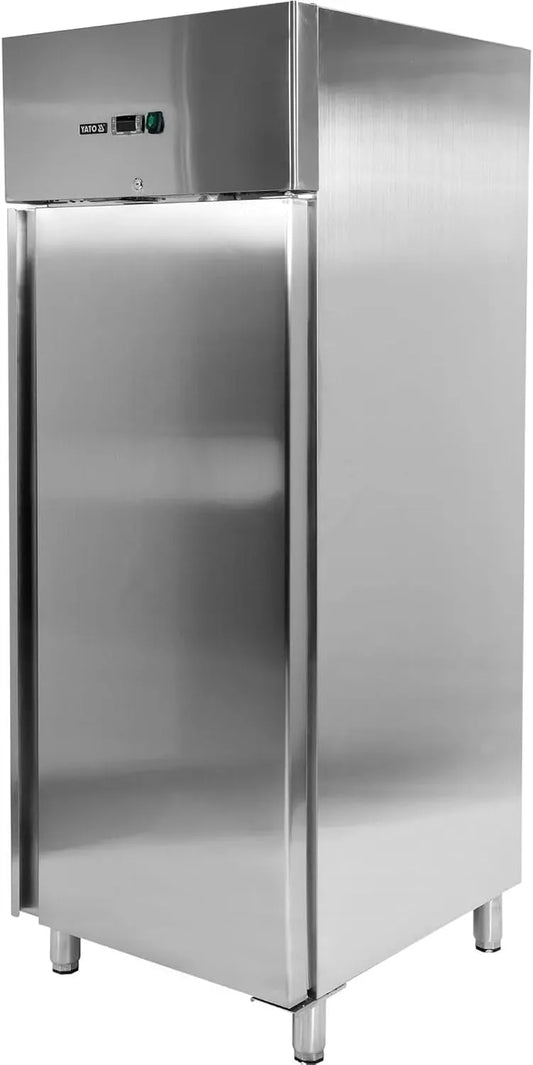 Mamuth Wild Nature R290, Kummefrysere, Rustfrit stål dyb fryser til GN 2 / 1 600L - fryser med digital styring, Sølv, 600L, 680x810x2010mm, 450W