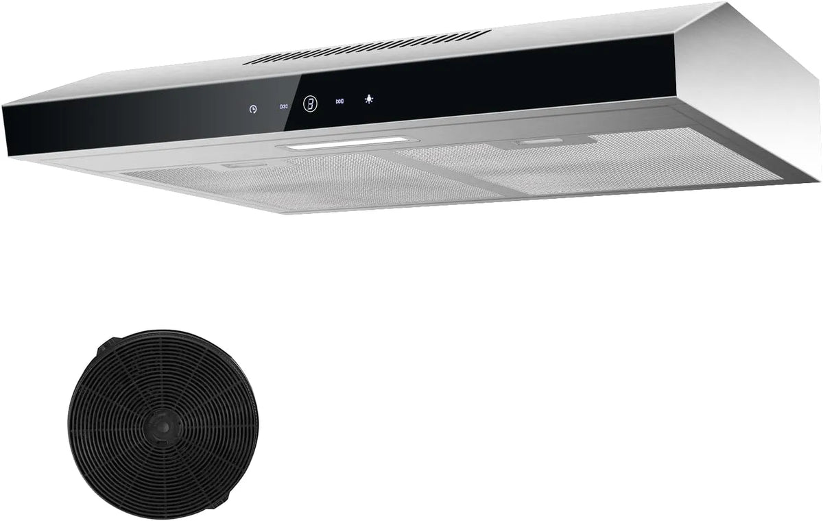 TopStrong, Underbyggede emhætter, range hætte 60cm, understrukturområde hætte 60cm, cirkulerende luft /, Sølv, 60cm, 595 mm, 480 mm, 100 mm