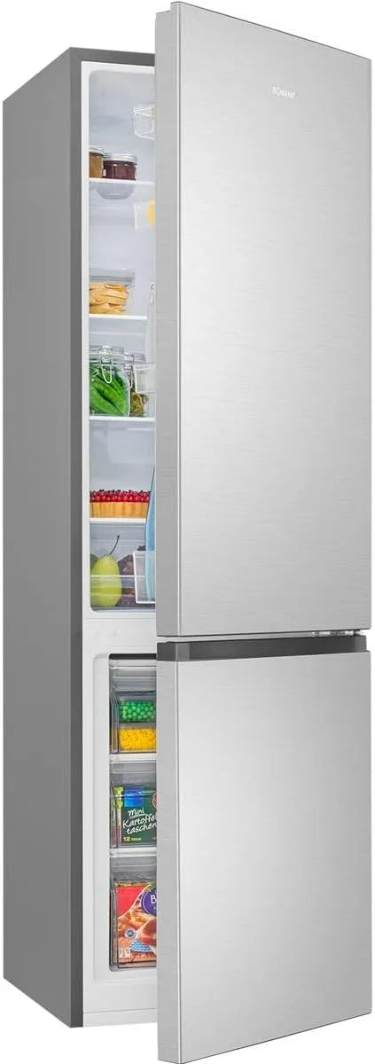 Bomann, Køle-/fryseskabe, ® køleskab med fryser, Hvid, 137 kW, 187 L, 4 g, 75 L