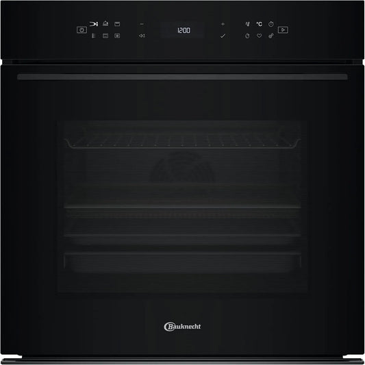 Bauknecht BBI78HT1SK, Ovne, ovn Sort glas, Sort / sølv, 73 l