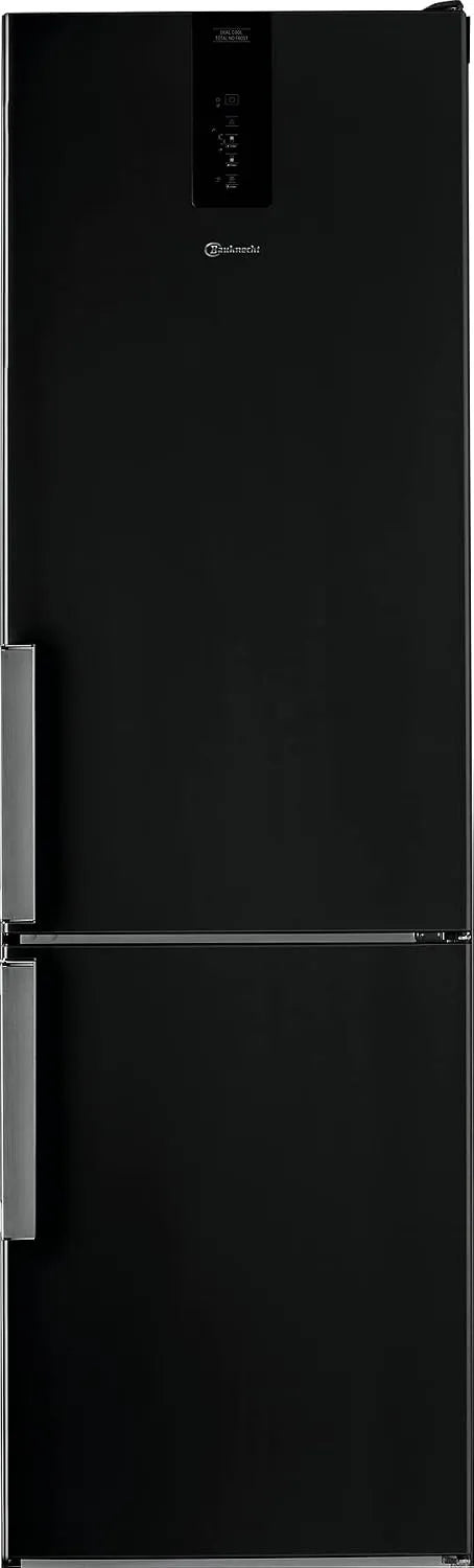 Bauknecht kWh/Jahr/257L C/201cm, Køle-/fryseskabe, KGDNF 20C GDSX Cooling / frost kombination / C / 201cm Højde / 158 kWh / år /, Sort, 257L