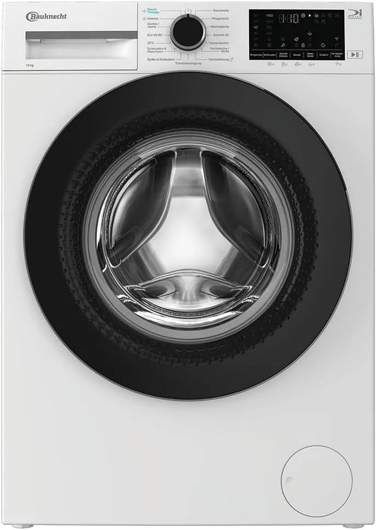 Bauknecht 10A30, Vaskemaskiner, B W BS vaskemaskine, 10 kg, 1400 rpm, frontlæsser, Steam Therapy & Steam, Hvid