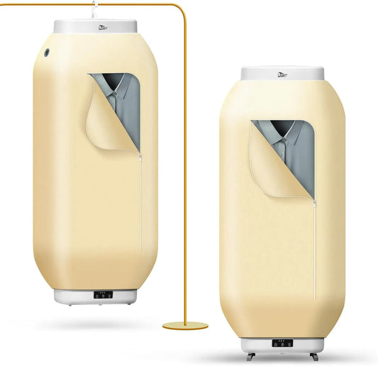 Uten, Varmepumpetørretumblere, Bærbar tørretumbler, 600 W Aftagelig tørretumbler, Elektrisk tørretumbler med, Hvid, 600 W, 5 x 13 cm, 3kg