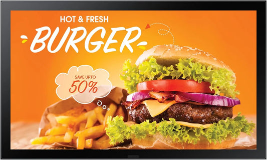 Samsung OH24B 1080p, Skærme, 61 cm (24) diagonal klasse OHB Series LCD-skærm med LED baggrundsbelysning, Sort, 61 cm, 1920 x 1080