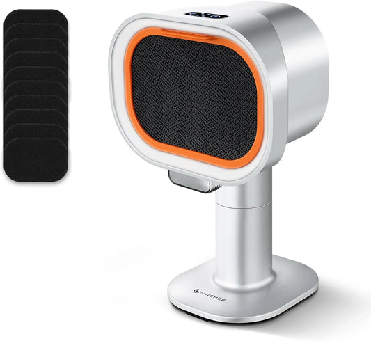 AMZCHEF, Bordemhætter, Mobile rækkevidde hætte - højde og hældning justerbar, sølv, 1, 5 kg, 25 cm, 66dB, 3 g