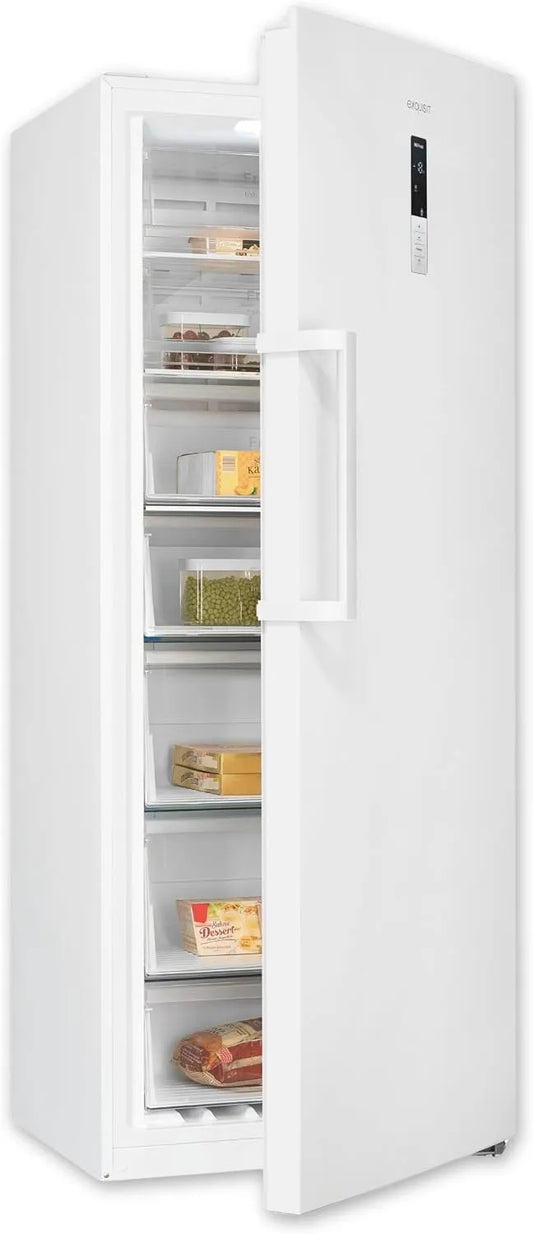 Exquisit, Fryseskabe, Udsøgt Fryser - 380 l - No Frost - 5 skuffer - Hvid, 380 l, 18 g, 18, 0 kg, 39 dB
