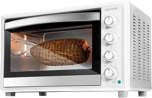 Cecotec 230o, Miniovne, bordkonvektionsovn 46 liter Bage & Toast 4600 hvid Gyro. 2000 W, interiør, Hvid, 46 l, 4600 W, 2000 W