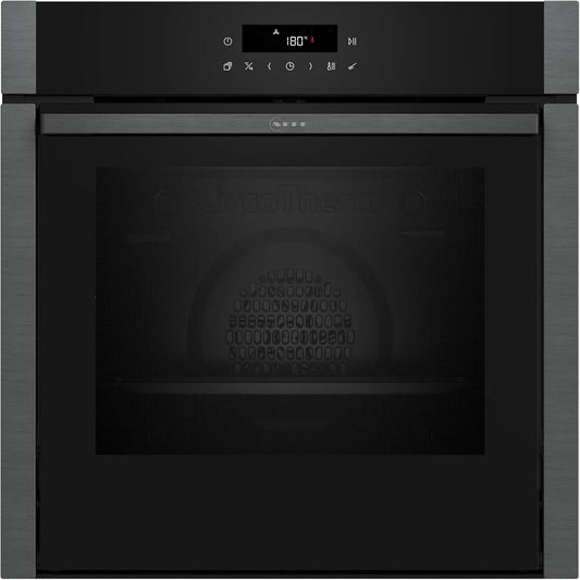 Neff B5ACJ7HG3, Ovne, N50, build- in ovn, dias og skjul, Made in Germany, LED berøringsbetjening, Air Fry og, Grå