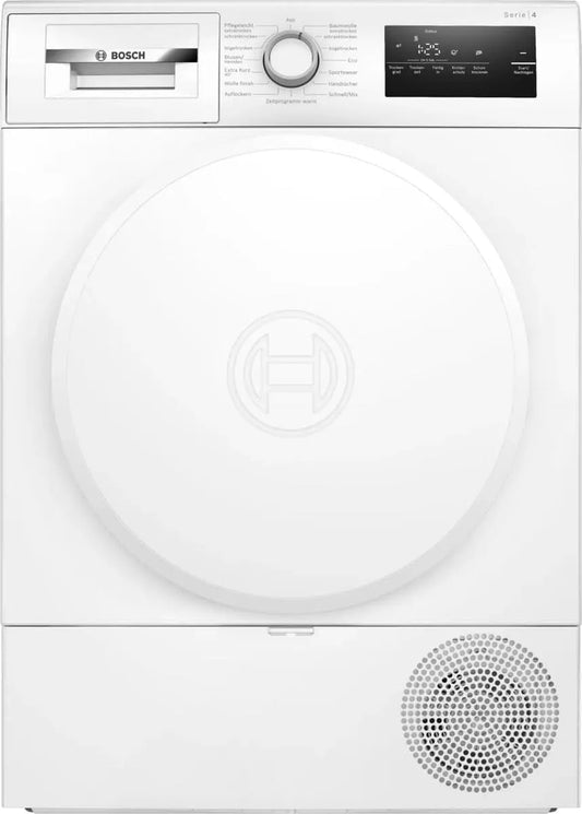 Bosch WTH83V04, Varmepumpetørretumblere, serie 4 varmepumpe-tørretumbler 8 kg AutoDry, Sort, 4 v, 8 kg, 83V, 04 v