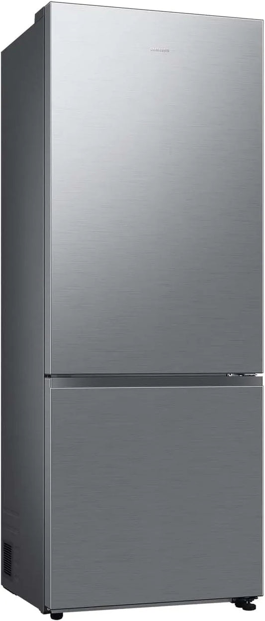 Samsung RB53DG703CS9EF, Køle-/fryseskabe, Køleskabe-fryser, 203 cm, 538 l, Ekstra bred (75 cm), Frysefryser, Wifi & AI, Sølv