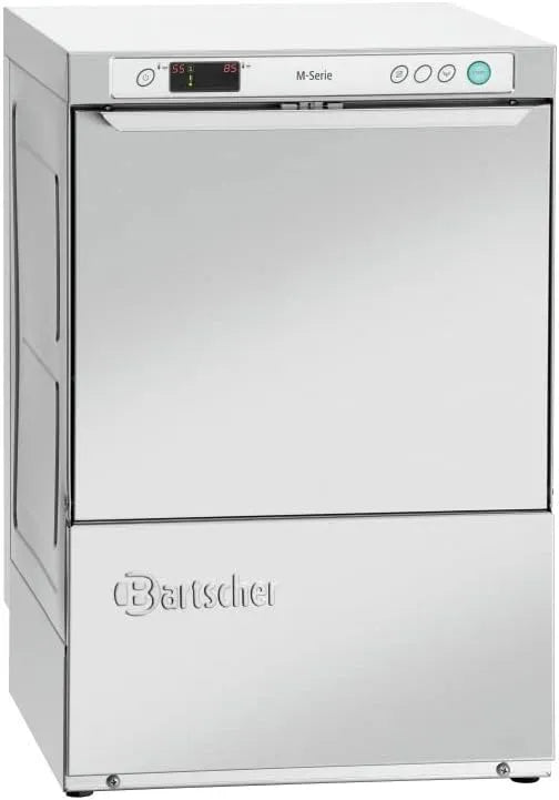 Bartscher M400, Opvaskemaskiner, 60 cm, opvaskemaskine GS LP K - 110461, Sort, 400 L, 2, 8 kW, 1, 25 kW, 400 x 400 mm