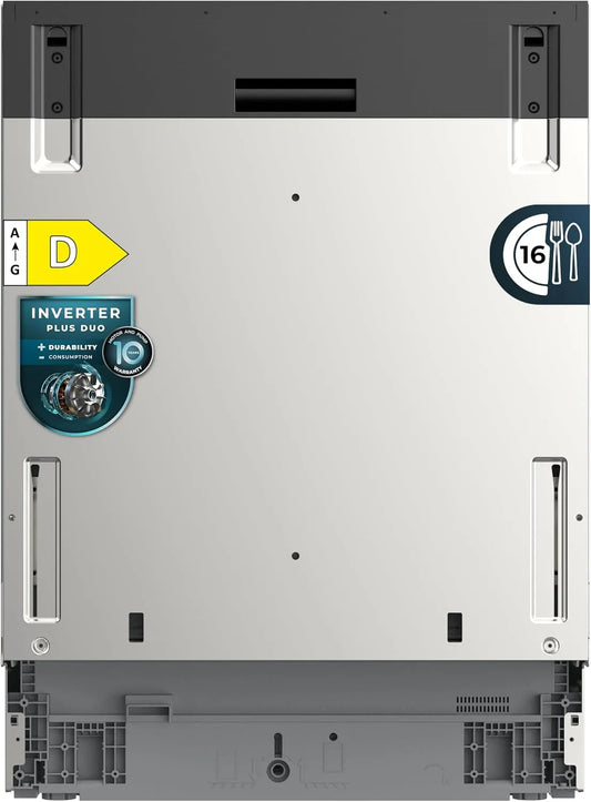Cecotec, Opvaskemaskiner, 60 cm, Fuldt integreret opvaskemaskine 60 cm Bolero Aguazero 6280 Full- BI 60. 16, Sølv