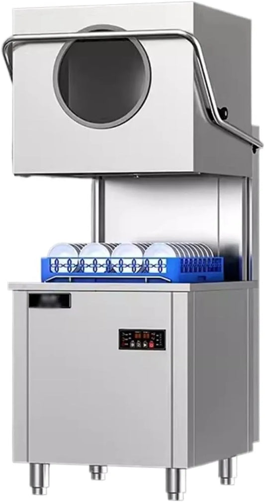 FUHAI-666, Bordopvaskemaskiner, Kommerciel fuldautomatisk opvaskemaskine, dæksrengøring, store hotel- restaurant, Hvid, 5 x 80 x 145, 185 cm