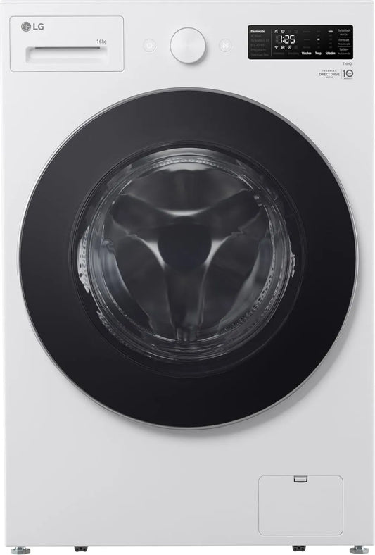 LG F0WNT162, Vaskemaskiner, vaskemaskine (16 kg, energi klasse A, 1.000 rpm) med AI Wash, TurboWash 360, Hvid, 0W, 162 v, 16 kg, 1.000 rpm
