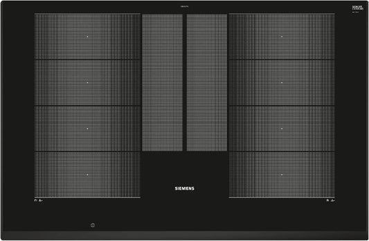 Siemens iQ700 EX851LYV5E, Kogeplader, Smart induktionsbeholder 80 cm sort, 80 cm, 851L, 30 cm