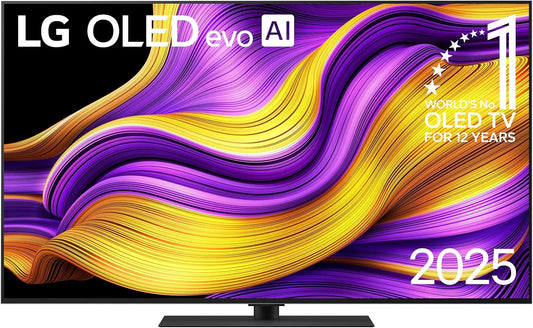 LG OLED55G59LS Gen2, OLED-skærme, TV 55 inches (139 cm) 4K OLAD Evo AI TV (α11 4K AI processor, webOS 25, 120Hz, Sort, 55G, 59L, 55 inch